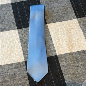 Elegant Blue Men's Silk Tie